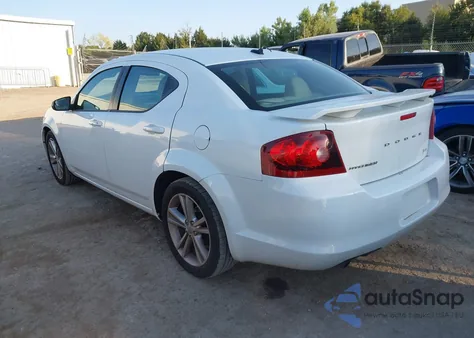 2013 Dodge Avenger Se V6 z USA, uszkodzony, nr VIN 1C3CDZAG5DN770256